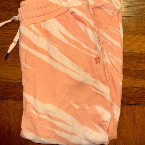 Sweaty Betty sweat set, coral - Picture 7 of 8